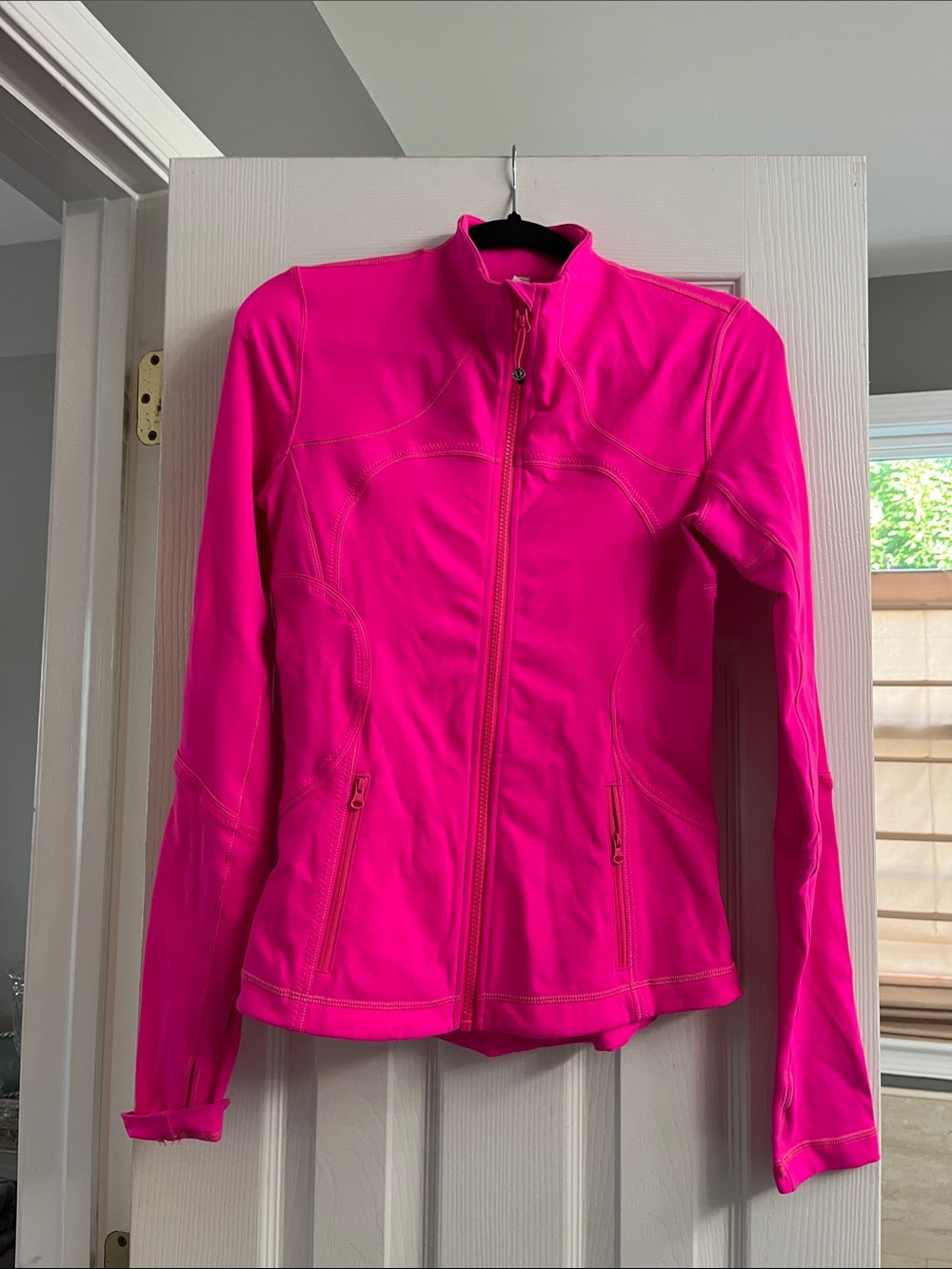 LULULEMON Women's Hot Pink Full-Zip Jacket
